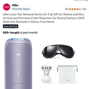 Ulike Purple Laser Hair Removal Device